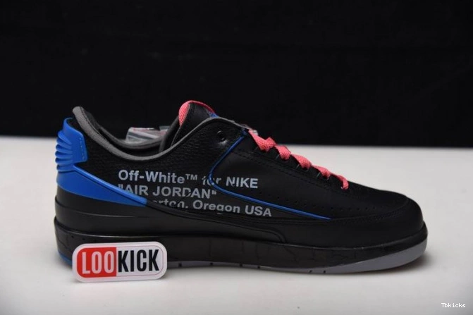 Reps TBK Black Blue Retro Off-White DJ4375-004 SP 2 Jordan Low 0721